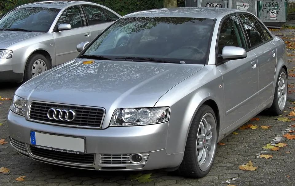 Eksempel på Audi A4 B6