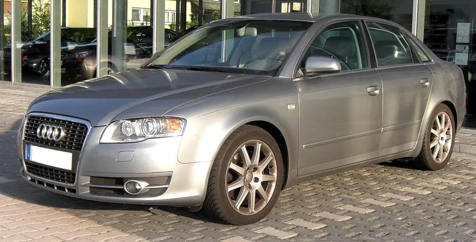 Eksempel på Audi A4 B7