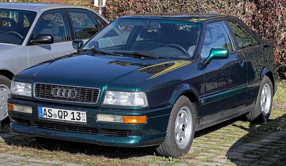 Eksempel på Audi Coupé