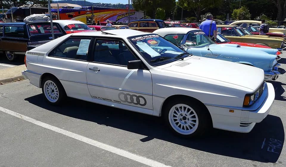 Eksempel på Audi Ur-quattro