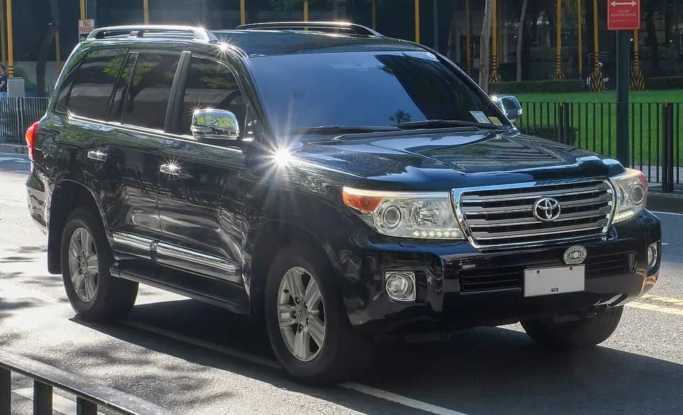 Eksempel på Toyota Land Cruiser